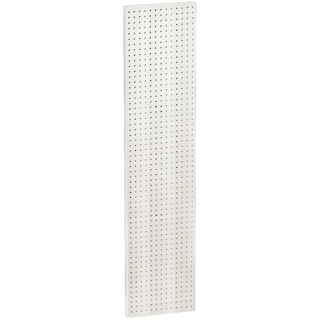 Azar Displays Pegboard Wall Panel Storage Solution, Size: 60'' x 13.5'', 2PK 771360-WHT